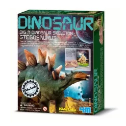 4m Dinosaurus Graven - Stegosaurus