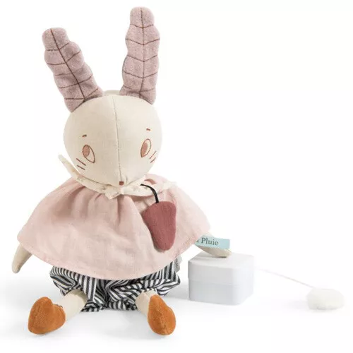 Moulin Roty Knuffelkonijn Met Muziek - 36 Cm - Afbeelding 4