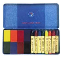 Stockmar Waskrijt Blokjes En Stiftjes Assorti - 2x8st