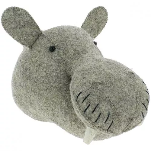 Fiona Walker Dierenkop Nijlpaard - Mini - Afbeelding 2