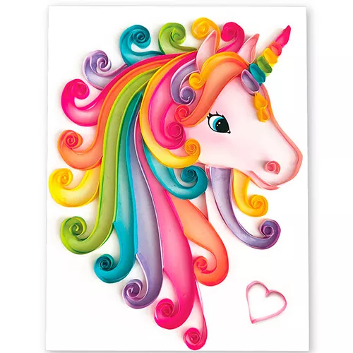 Box Candiy Knutselset Quilling - Eenhoorns - Afbeelding 3