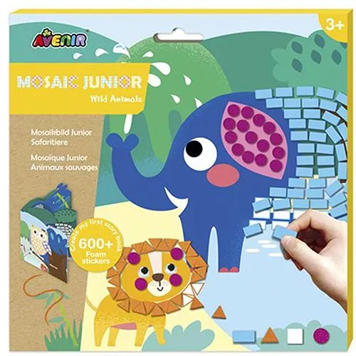 Avenir Mozaïekpuzzel Wilde Dieren