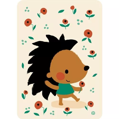 By Bora Ansichtkaart - Egel