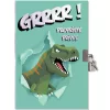 Cartes D'art Dagboek Met Slot - Dinosaurus