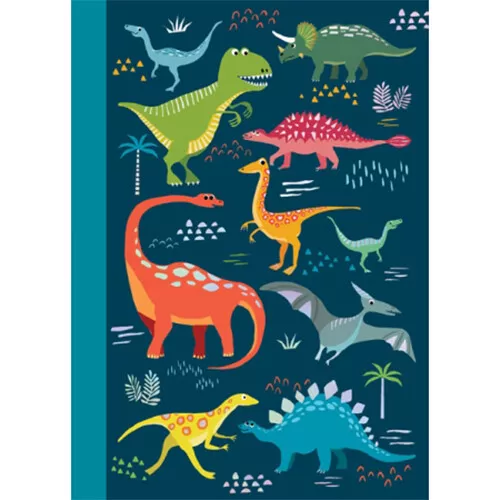Cartes D'art A5 Schrift Dino