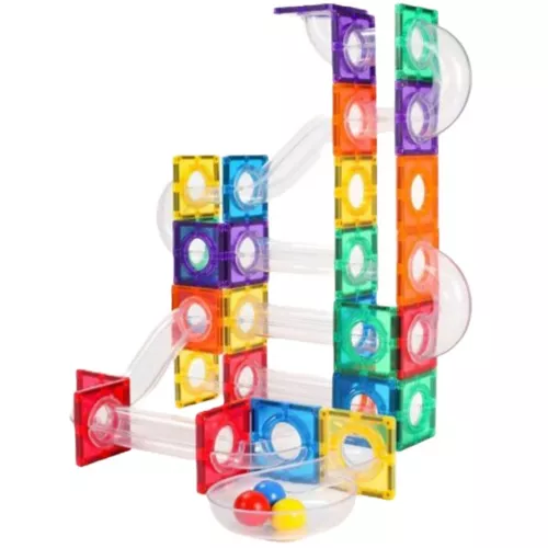 Coblo Magnetische Tegels Knikkerbaan - 100st - Afbeelding 6