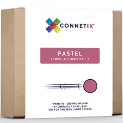 Connetix Knikkerbaanballen Pastel - 16st
