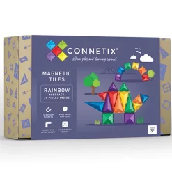 Connetix Magnetische Tegels Rainbow - Mini - 24st