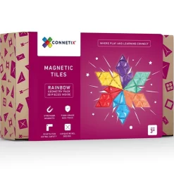 Connetix Magnetische Tegels Rainbow - Geometry - 30st