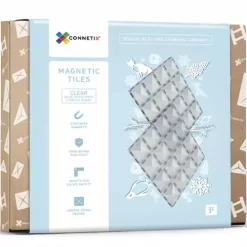 Connetix Uitbreidingsset Bodemplaten - Clear - 2st