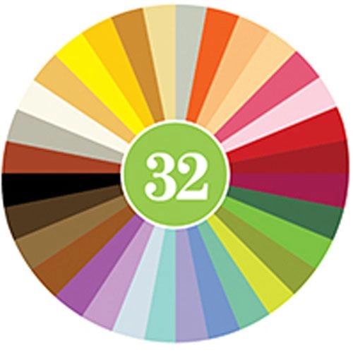 Crayon Rocks Waskrijtjes 64 St In 32 Kleuren - Afbeelding 2