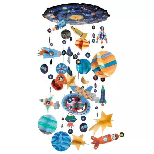 Djeco Knutselset Diy Mobiel Zonnestelsel - Afbeelding 3