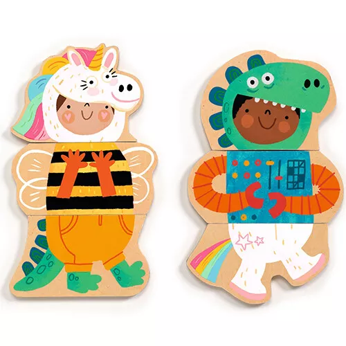 Djeco Magneten Verkleden - 24st - Afbeelding 2