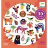Djeco Stickers Exotico - 30st