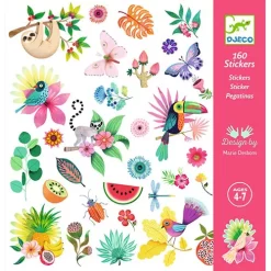Djeco Stickers Paradijs - 160st
