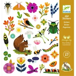 Djeco Stickers Tuin - 160st