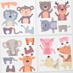 Ferflex Magneetpuzzel Dieren - 20st