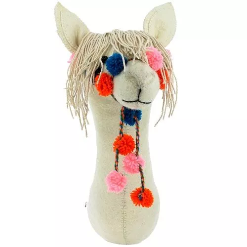 Fiona Walker Dierenkop Lama - Afbeelding 2