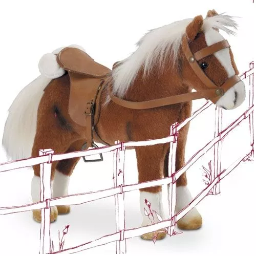 Götz Poppenpaard Gezadeld Donkerbruin- Xs En Xl - Afbeelding 4