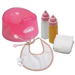 Götz 7-delige Poppenset Basic Care - S En M