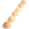 Grapat Houten Halve Ballen - Naturel (6st)