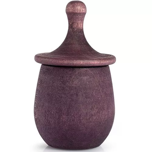 Grapat Houten Poppetje In Bakje - Violet - Afbeelding 4