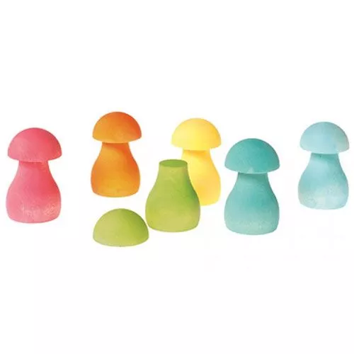 Grimm's Sorteerspelletje Paddenstoelen Pastel