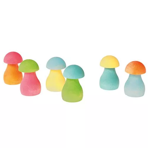 Grimm's Sorteerspelletje Paddenstoelen Pastel - Afbeelding 2