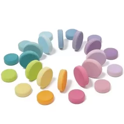 Grimm's Sorteermunten Pastel - 24st