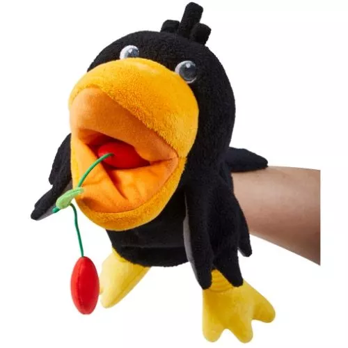 Haba Handpop Veelvraat Raaf - Afbeelding 3