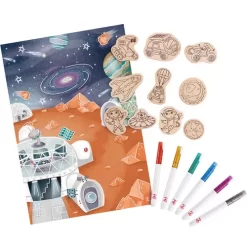 Hape Diy Magneten Leven Op Mars - 10st