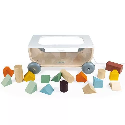 Janod Blokkenkar Trekfiguur Sweet Cocoon - Afbeelding 4