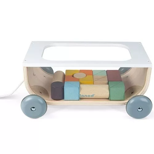 Janod Blokkenkar Trekfiguur Sweet Cocoon - Afbeelding 7