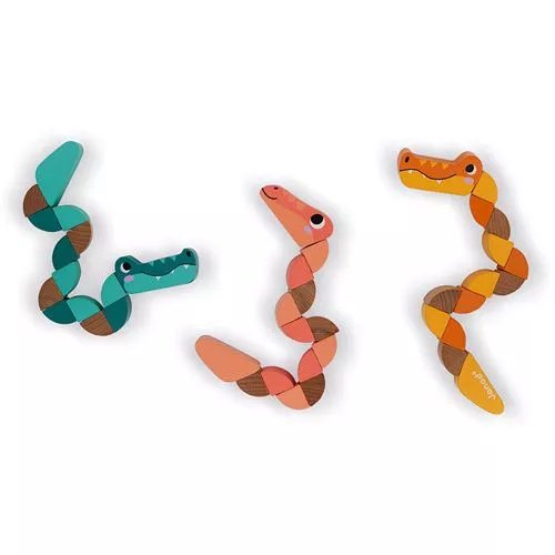 Janod Krokodil Oranje - Afbeelding 2