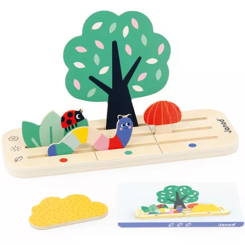 Janod Sorteerspel Vind Je Plaats In De Tuin - Afbeelding 2