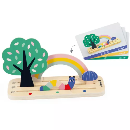 Janod Sorteerspel Vind Je Plaats In De Tuin
