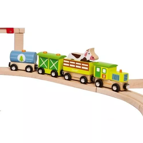 Janod Story Boerderijtrein - Afbeelding 2