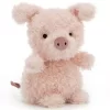 Jellycat Knuffelbig Little Pig - 18 Cm