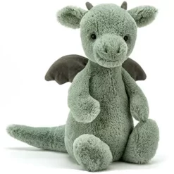 Jellycat Knuffeldraak Bashful Dragon - S - 18 Cm