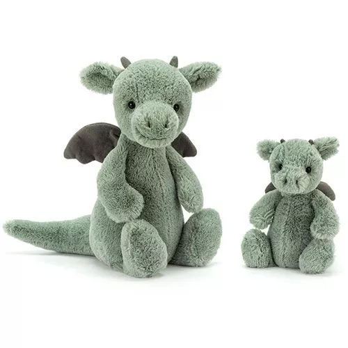 Jellycat Knuffeldraak Bashful Dragon - S - 18 Cm - Afbeelding 2