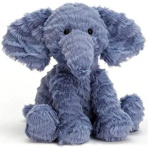 Jellycat Knuffelolifant Fuddlewuddle - Xs - 12 Cm