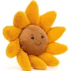 Jellycat Fleury Knuffelzonnebloem - 20 Cm