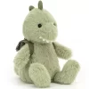 Jellycat Knuffeldino Met Rugzak - 24 Cm