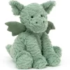 Jellycat Knuffeldraak Fuddlewuddle - 23 Cm