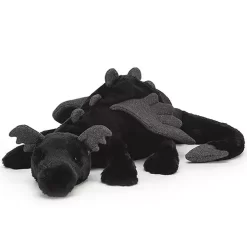 Jellycat Knuffeldraak Onyx - 66 Cm