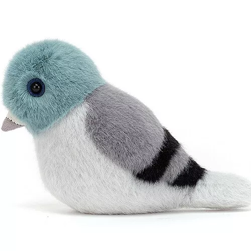 Jellycat Knuffelduif Grijs - 10 Cm - Afbeelding 3