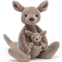 Jellycat Knuffelkangoeroe Kara - 37 Cm