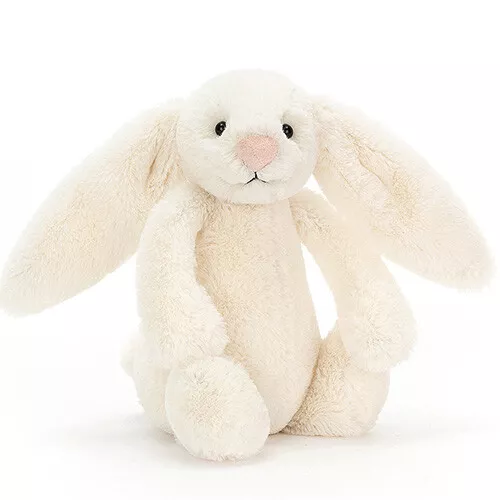 Jellycat Knuffelkonijn Bashful Cream Bunny - 18 Cm