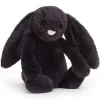 Jellycat Knuffelkonijn Bashful Inky Bunny - M - 31 Cm