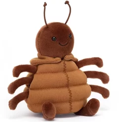 Jellycat Knuffelspin Anoraknid Brown - 13 Cm